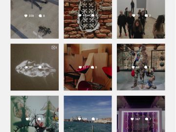 Jean-Christophe Arcos, Voir venise en 3D – Temps et volume de quelques images