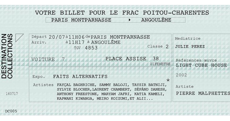 DESTINATION COLLECTIONS #5 – FRAC Poitou-Charentes