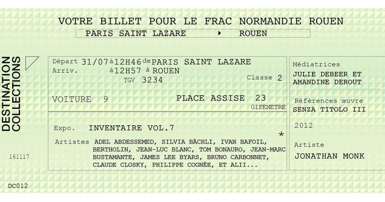 DESTINATION COLLECTIONS #12 – FRAC Normandie Rouen