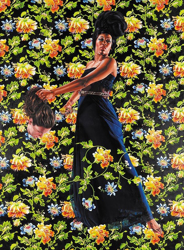 Kehinde Wiley, Judith and Holofernes, 2012. Huile sur toile. 120 x 90 cm